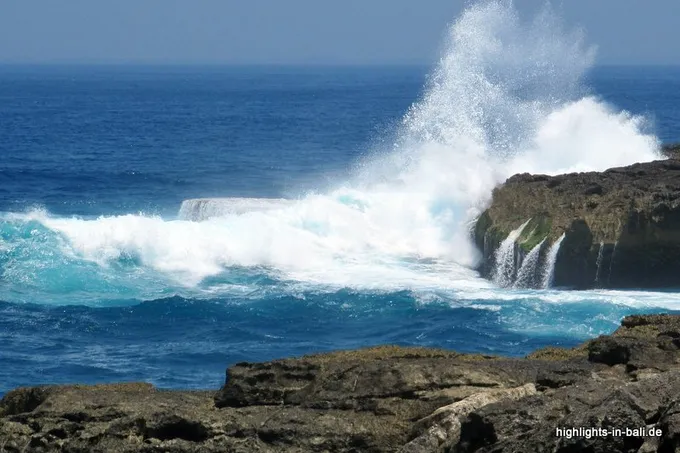 Devils Tear auf Nusa Lembongan