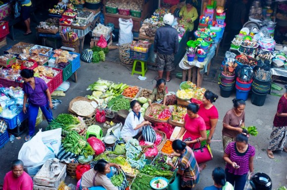 Markt auf Bali