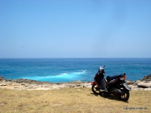 Moped auf Bali