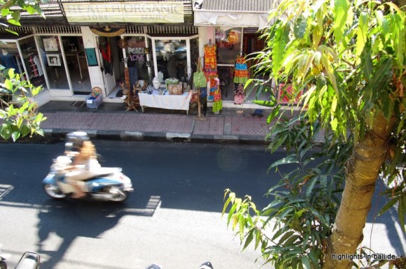 Straße in Ubud